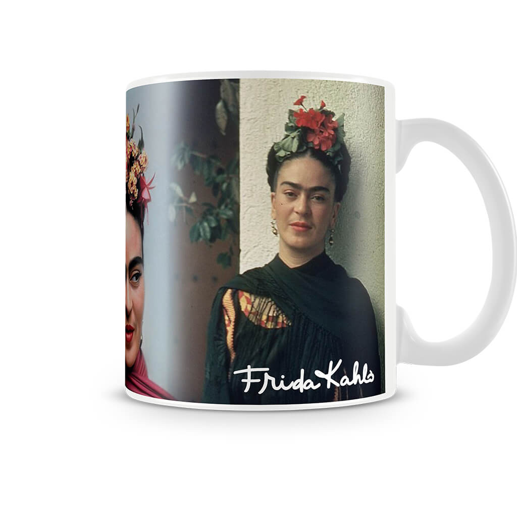 Caneca Frida Kahlo Momentos Pra Esquerda