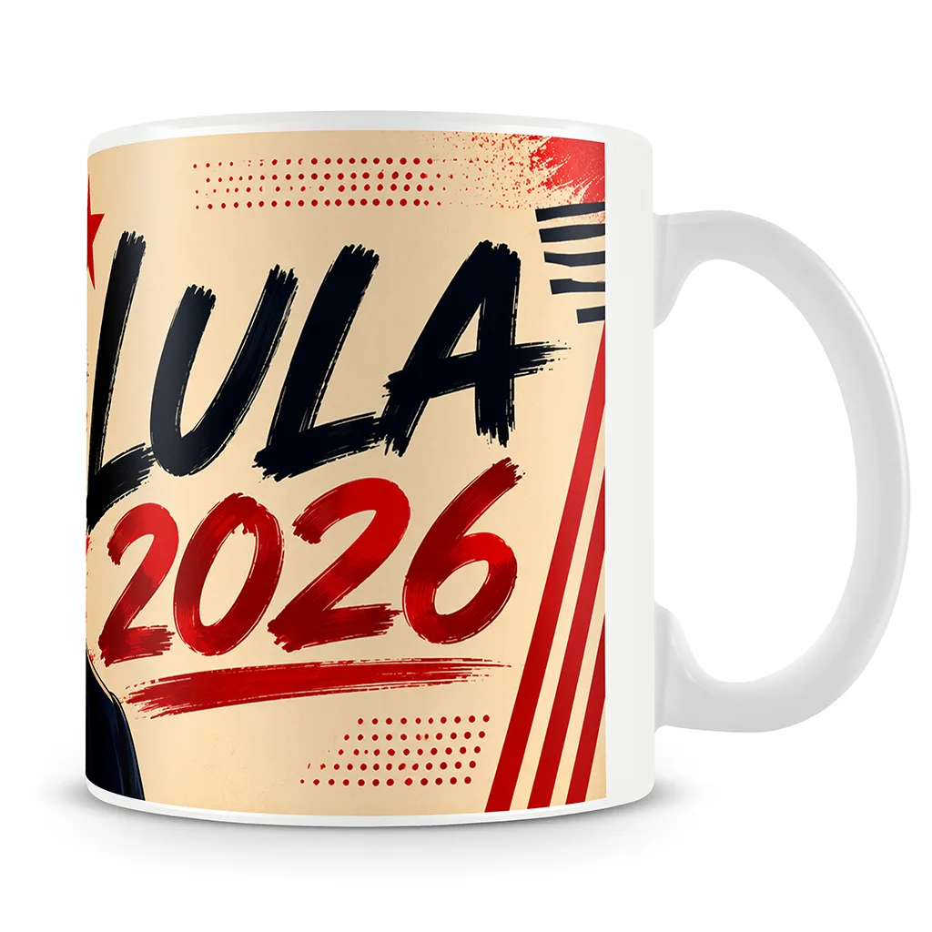 Caneca - Lula Presidente 2026