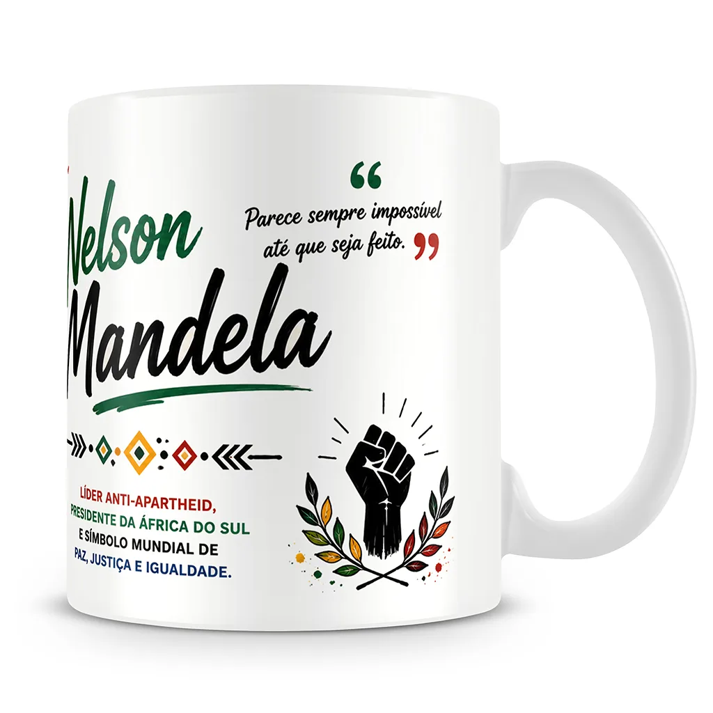 Caneca - Nelson Mandela