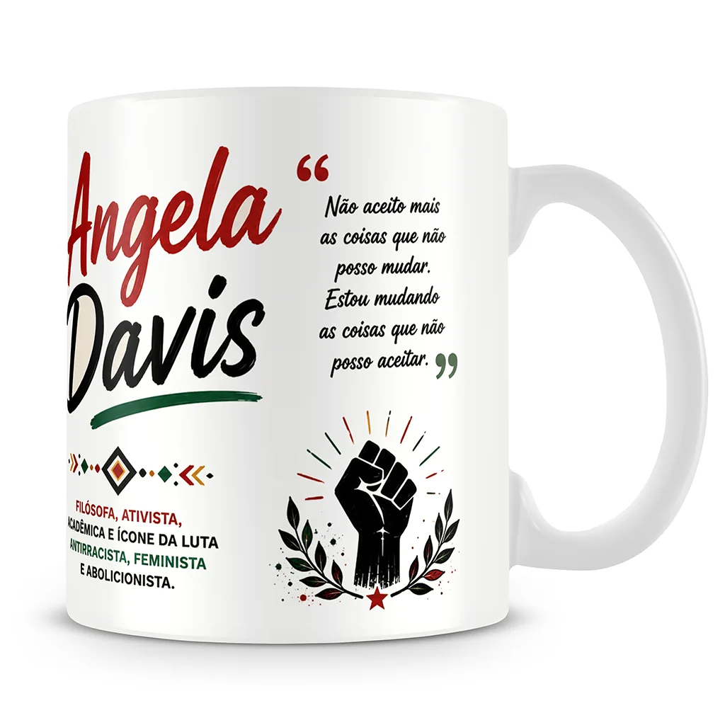 Caneca - Angela Davis