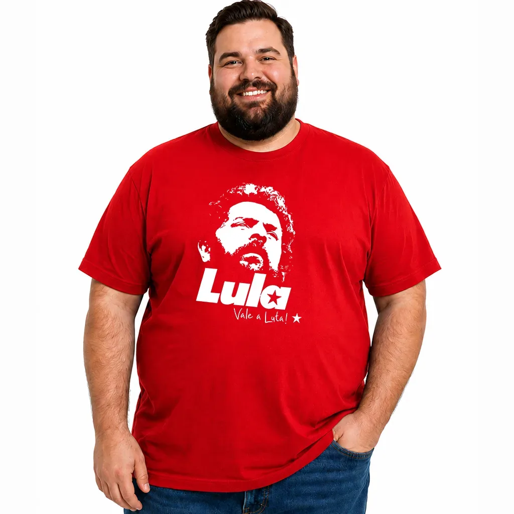 Camiseta - Lula Vale a Luta