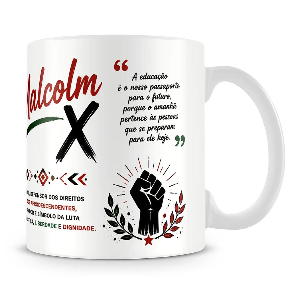 Caneca - Malcolm X