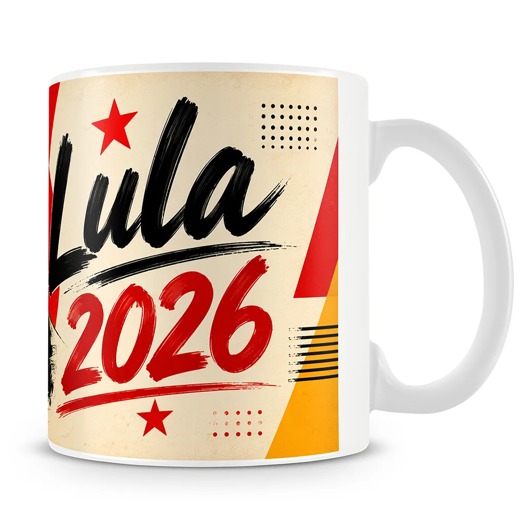 Caneca - Lula Presidente 2026