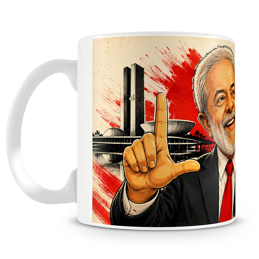 Caneca - Lula Presidente 2026